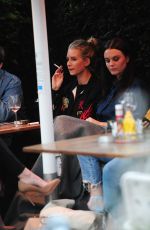 LOTTIE MOSS Out with Friends at Bluebird in London 05/08/2017