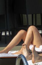 LOUISA JOHNSON in Bikini at a Pool in Los Angeles 05/18/2017
