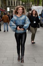 LOUISA JOHNSON Out and About in London 05/04/2017