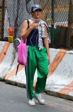 LOURDES LEONE Out Shopping in New York 05/16/2017