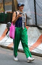 LOURDES LEONE Out Shopping in New York 05/16/2017