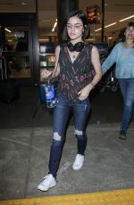 LUCY HALE at Los Angeles International Airport 05/19/2017