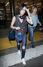 LUCY HALE at Los Angeles International Airport 05/19/2017