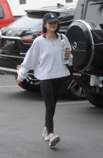 LUCY HALE Heading to a Gym in Los Angeles 05/11/2017