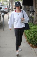 LUCY HALE Heading to a Gym in Los Angeles 05/11/2017