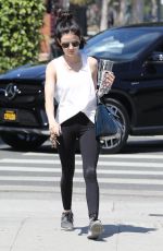 LUCY HALE Heading to a Gym in West Hollywood 05/24/2017