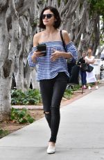 LUCY HALE Out for a Morning Coffee in West Hollywood 05/26/2017