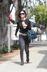 LUCY HALE Out Shopping on Melrose Place in Los Angeles 05/09/2017