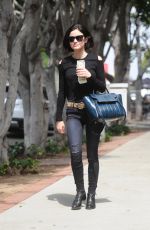 LUCY HALE Out Shopping on Melrose Place in Los Angeles 05/09/2017