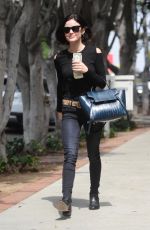 LUCY HALE Out Shopping on Melrose Place in Los Angeles 05/09/2017