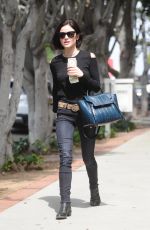 LUCY HALE Out Shopping on Melrose Place in Los Angeles 05/09/2017