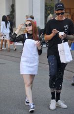 MADELAINE PETSC Out at The Grove in Hollwyood 05/29/2017