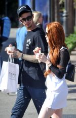 MADELAINE PETSC Out at The Grove in Hollwyood 05/29/2017