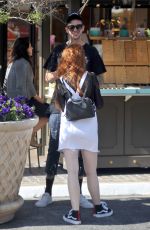 MADELAINE PETSC Out at The Grove in Hollwyood 05/29/2017