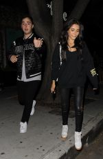MADISON BEER Leaves Pepermint Nightclub in Los Angeles 05/15/2017