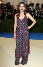 MAGGIE GYLLENHAAL at 2017 MET Gala in New York 05/01/2017