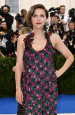 MAGGIE GYLLENHAAL at 2017 MET Gala in New York 05/01/2017