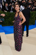 MAGGIE GYLLENHAAL at 2017 MET Gala in New York 05/01/2017