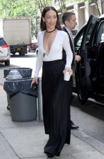 MAGGIE Q Arrives at Wendy Williams Show in New York 05/10/2017
