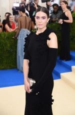 MANDY MOORE at 2017 MET Gala in New York 05/01/2017