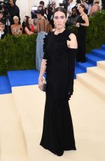 MANDY MOORE at 2017 MET Gala in New York 05/01/2017