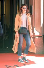 MANDY MOORE Out and About in New York 05/02/2017