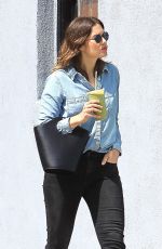 MANDY MOORE Out and About in West Hollywood 05/30/2017