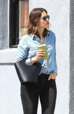 MANDY MOORE Out and About in West Hollywood 05/30/2017