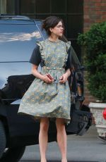 MARGARET QUALLEY Leaves Bowery Hotel in New York 05/03/2017