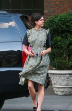 MARGARET QUALLEY Leaves Bowery Hotel in New York 05/03/2017