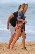 MARGOT ROBBIE at a Beach in Kauai 05/13/2017