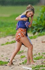 MARGOT ROBBIE at a Beach in Kauai 05/13/2017