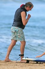 MARGOT ROBBIE at a Beach in Kauai 05/13/2017