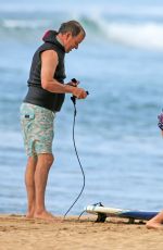 MARGOT ROBBIE at a Beach in Kauai 05/13/2017