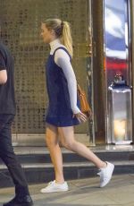 MARGOT ROBBIE Leaves a Restaurant in London 05/30/2017