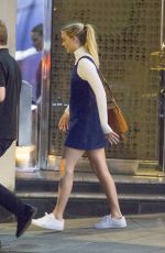 MARGOT ROBBIE Leaves a Restaurant in London 05/30/2017