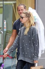 MARGOT ROBBIE Walks Her Dog Out in Los Angeles 05/18/2017\
