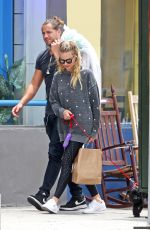 MARGOT ROBBIE Walks Her Dog Out in Los Angeles 05/18/2017\