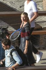 MARIA SHARAPOVA Out and About in Rome 05/14/2017
