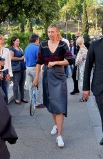 MARIA SHARAPOVA Out and About in Rome 05/14/2017