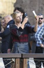 MARIA SHARAPOVA Out and About in Rome 05/14/2017