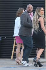 MARIAH CAREY Arrives at Nobu in Malibu 05/22/2017