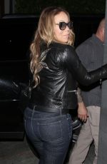 MARIAH CAREY Arrives at Nobu in West Hollywood 05/08/2017