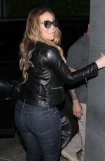 MARIAH CAREY Arrives at Nobu in West Hollywood 05/08/2017