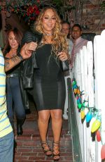 MARIAH CAREY Leaves Ivy Restaurant in Beverly Hills 05/30/2017