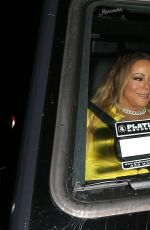 MARIAH CAREY Leaves Nobu in Malibu 05/24/2017
