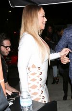 MARIAH CAREY Night Out in Hollywood 05/04/2017