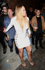 MARIAH CAREY Night Out in Los Angeles 05/04/2017