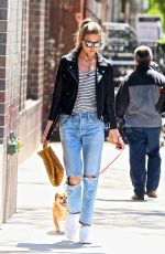 MARTHA HUNT Out and About in New York 05/04/2017