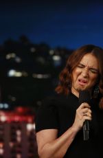 MAYA RUDOLPH at Jimmy Kimmel Live 05/02/2017